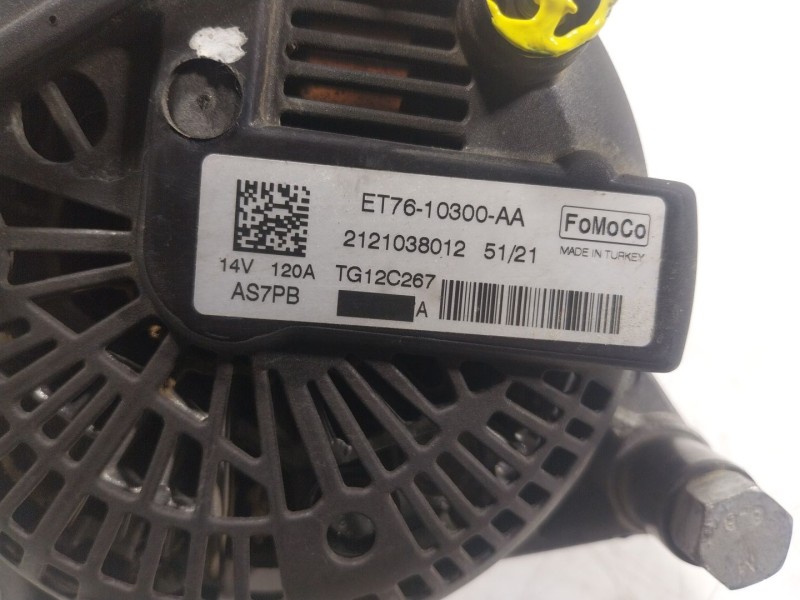 Recambio de alternador para ford transit courier 1.5 tdci cat referencia OEM IAM  ET7610300AA 