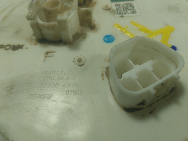 Recambio de aforador para toyota hilux referencia OEM IAM 770100K201 770100K200 