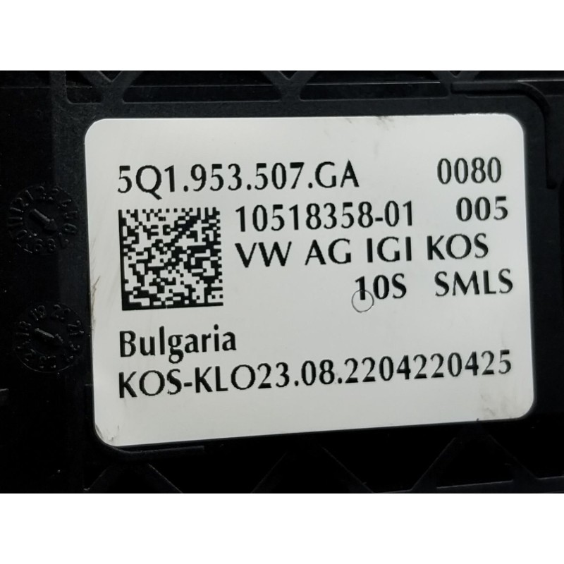 Recambio de mando intermitentes para cupra leon sportstourer (kl8) 1.4 tsi phev referencia OEM IAM  5Q1953507 