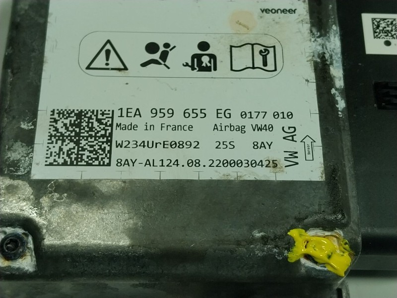 Recambio de centralita airbag para cupra leon sportstourer (kl8) 1.4 tsi phev referencia OEM IAM   