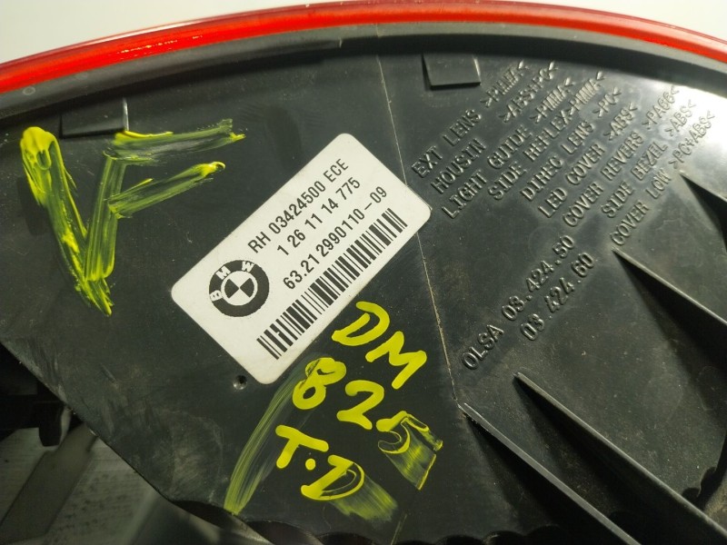 Recambio de piloto trasero derecho para bmw x1 (e84) 2.0 16v turbodiesel referencia OEM IAM  1261114775 