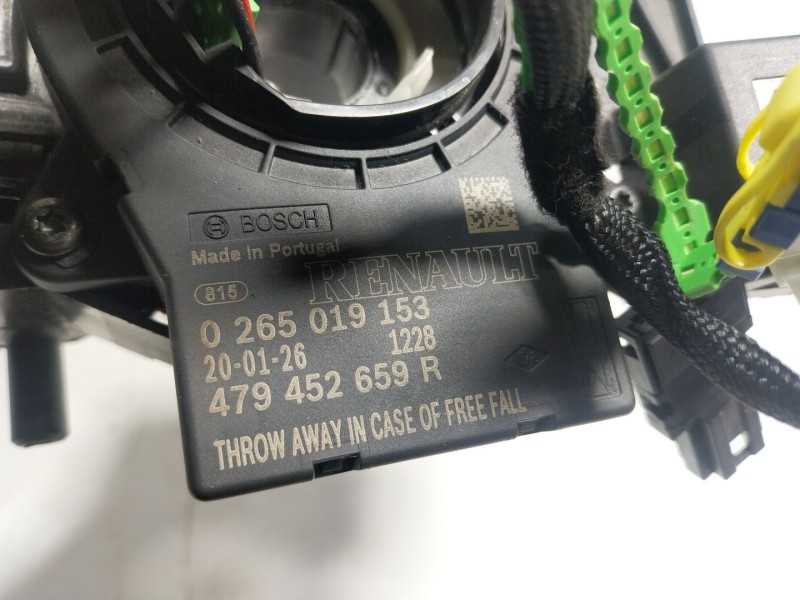 Recambio de anillo airbag para dacia sandero 0.9 tce cat referencia OEM IAM  255679062R 