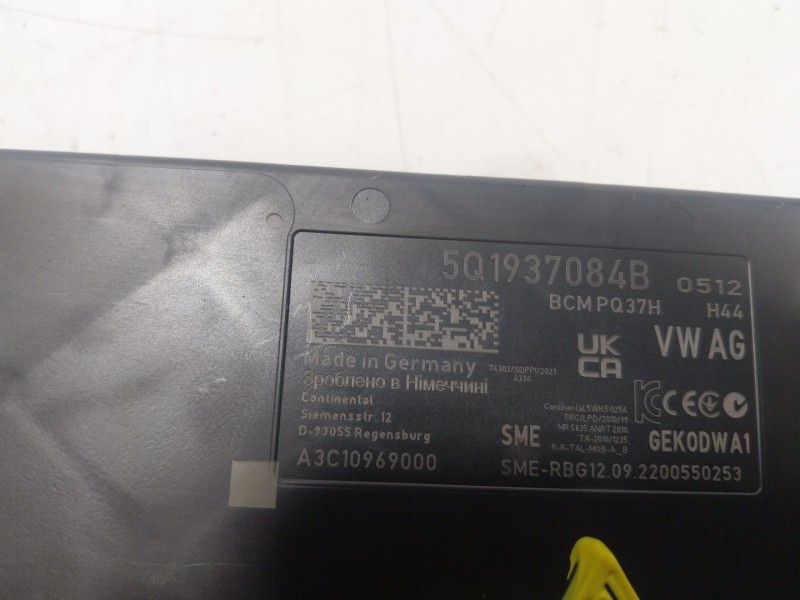 Recambio de modulo electronico para seat ateca (kh7) 1.5 16v tsi act referencia OEM IAM  5Q1937084B 