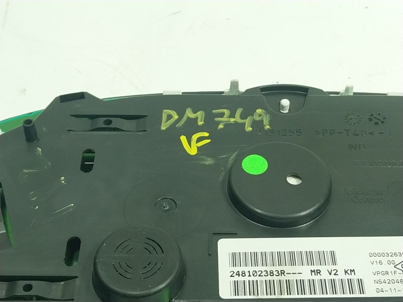 Recambio de cuadro instrumentos para dacia sandero 0.9 tce cat referencia OEM IAM  248102383R 