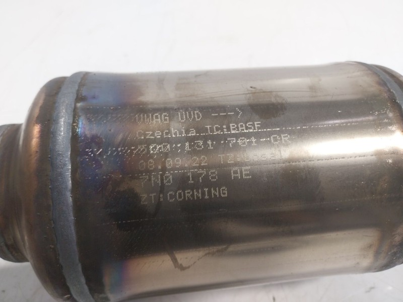 Recambio de catalizador para seat ateca (kh7) 1.5 16v tsi act referencia OEM IAM  5Q0131701CR 