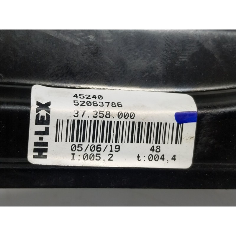 Recambio de elevalunas delantero izquierdo para fiat doblo cargo (263_) 1.6 d multijet referencia OEM IAM  52063786 