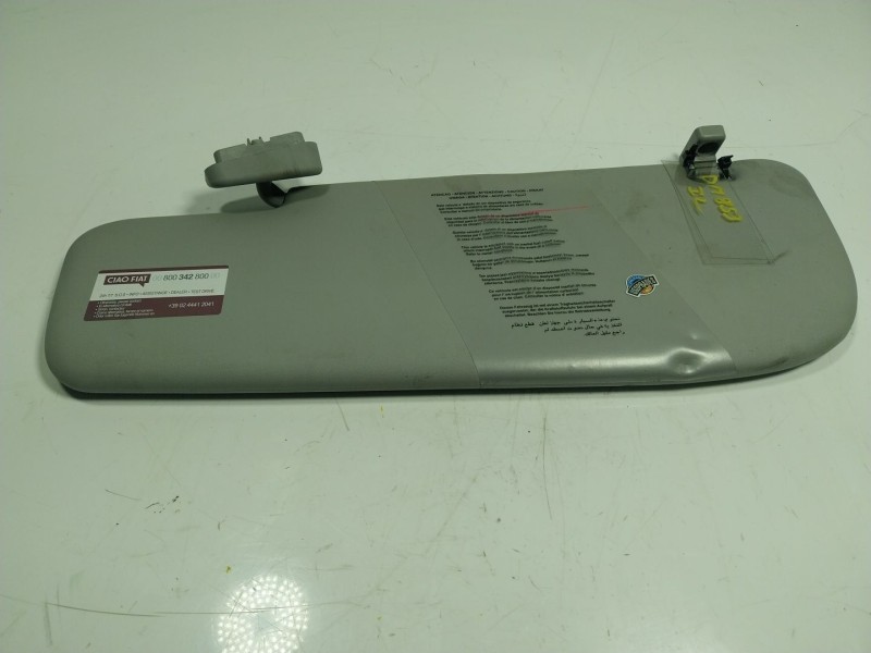 Recambio de parasol izquierdo para fiat doblo cargo (263_) 1.6 d multijet referencia OEM IAM   