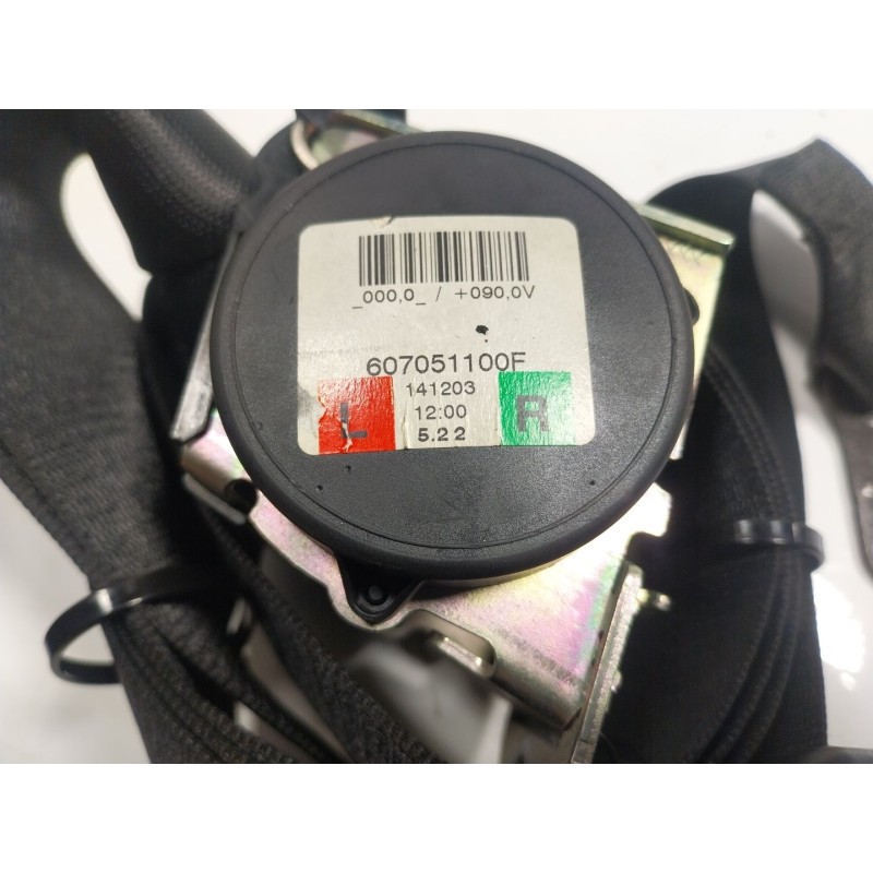 Recambio de cinturon seguridad trasero izquierdo para bmw x1 (e84) 2.0 16v turbodiesel referencia OEM IAM  607051100 