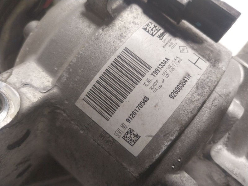 Recambio de compresor aire acondicionado para dacia sandero 0.9 tce cat referencia OEM IAM  9126170543 
