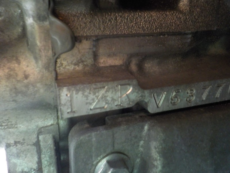 Recambio de motor completo para toyota verso 1.6 16v cat referencia OEM IAM 190000T072 1ZR 