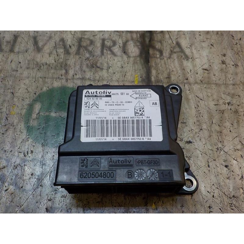 Recambio de centralita airbag para peugeot 308 1.6 hdi referencia OEM IAM   