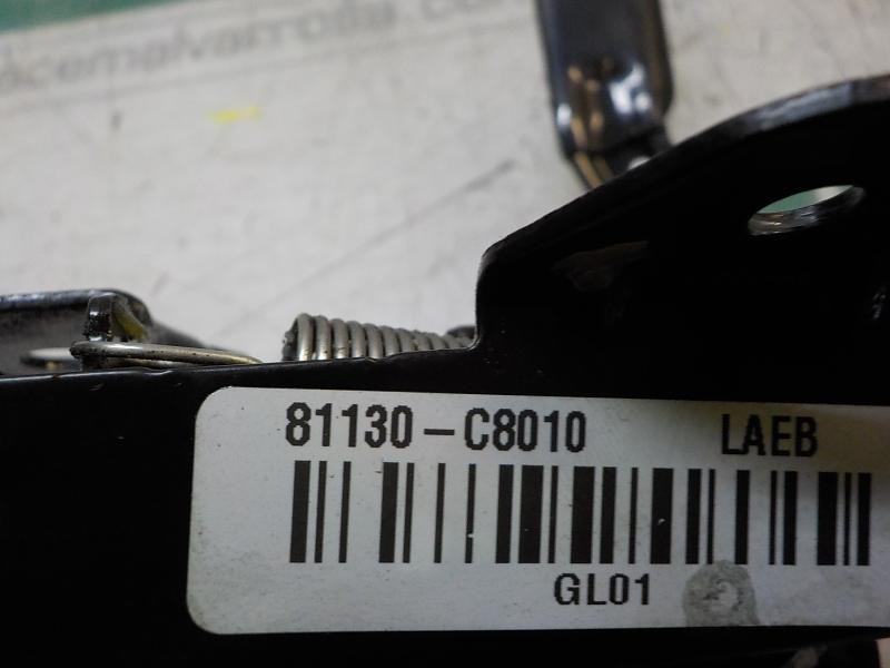 Recambio de cerradura capot para hyundai i20 klass referencia OEM IAM 81130C8010 81130C8010 