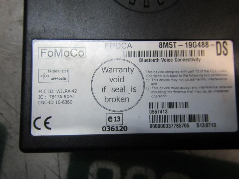 Recambio de modulo electronico para ford fiesta (cb1) 1.4 tdci cat referencia OEM IAM 1806259 8M5T19G488DS 