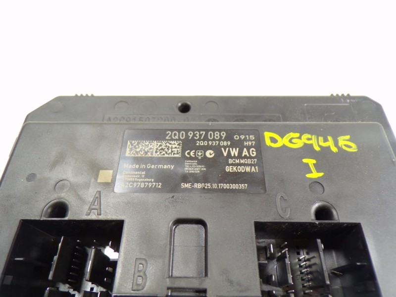 Recambio de modulo electronico para volkswagen polo 1.0 tsi referencia OEM IAM 2Q0937089 2Q0937089 A2C97879712