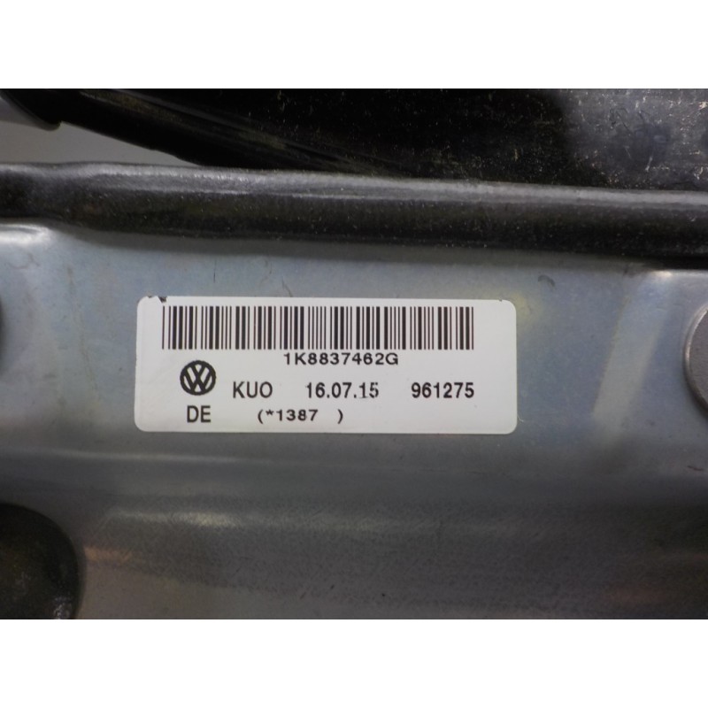 Recambio de elevalunas delantero derecho para volkswagen scirocco (137) 2.0 tdi (103kw) referencia OEM IAM 1K8837462G 1K8837462 