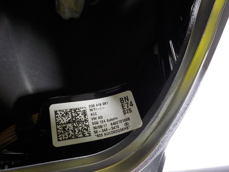 Recambio de volante para volkswagen polo 1.6 tdi dpf referencia OEM IAM 2G0419091CDE74 2G0419091BN 