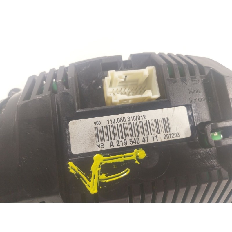 Recambio de cuadro instrumentos para mercedes-benz clase cls (w219) 3.0 cdi cat referencia OEM IAM A2195404711 A2195404711 