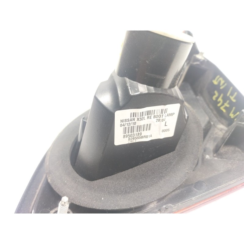 Recambio de piloto trasero izquierdo interior para nissan qashqai (j10) 1.5 turbodiesel cat referencia OEM IAM  89503189 
