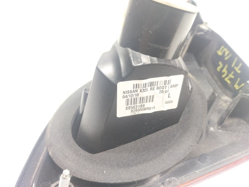 Recambio de piloto trasero izquierdo interior para nissan qashqai (j10) 1.5 turbodiesel cat referencia OEM IAM  89503189 