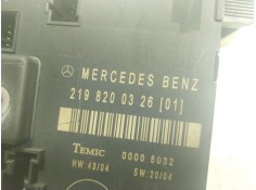 Recambio de modulo electronico para mercedes-benz clase cls (w219) 3.0 cdi cat referencia OEM IAM A2198200326 2198200326  2