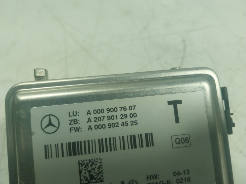 Recambio de modulo electronico para mercedes-benz clase gla (w156) 1.6 cat referencia OEM IAM A0009007607 A0009007607 