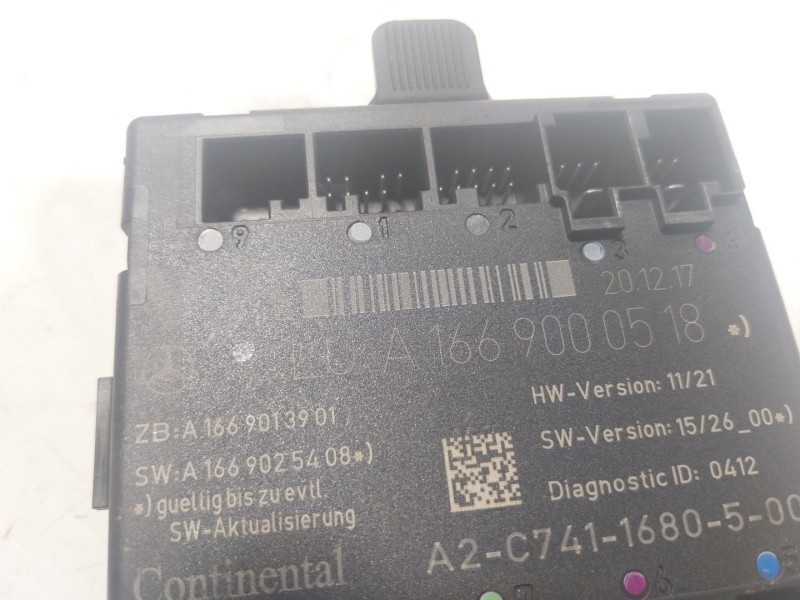 Recambio de modulo electronico para mercedes-benz clase gla (w156) 1.6 cat referencia OEM IAM A1669000518 A1669000518 