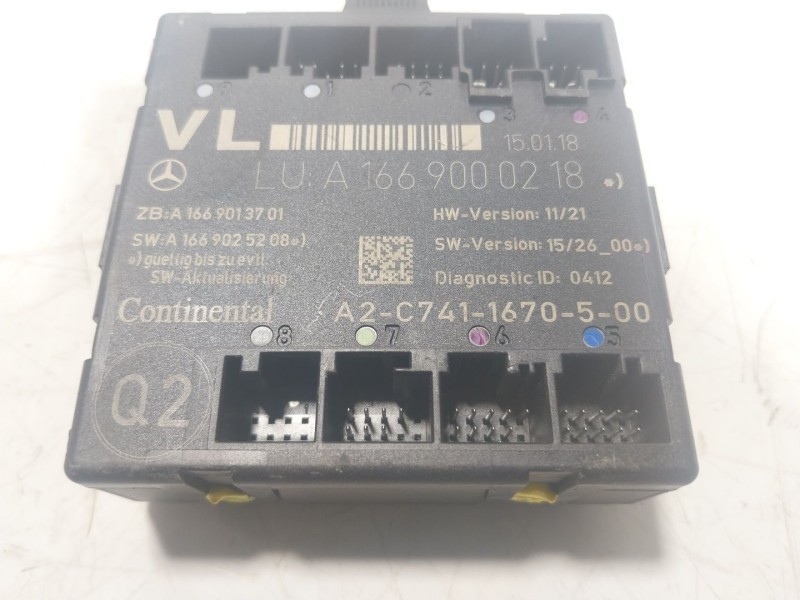 Recambio de modulo electronico para mercedes-benz clase gla (w156) 1.6 cat referencia OEM IAM A1669000218 A1669000218 