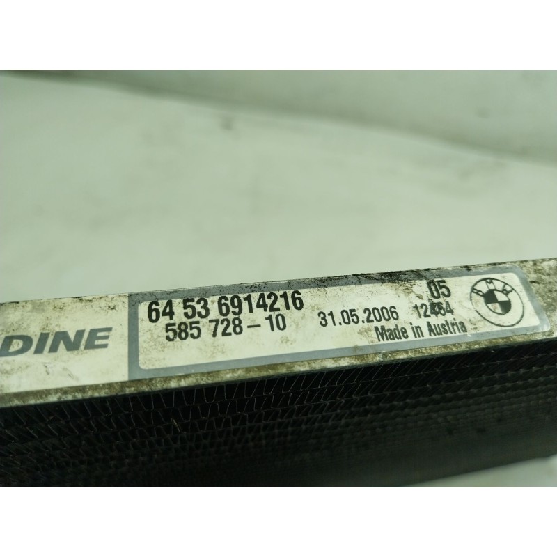 Recambio de condensador aire acondicionado para bmw x5 (e53) 3.0 turbodiesel cat referencia OEM IAM 64536914216 58572810 