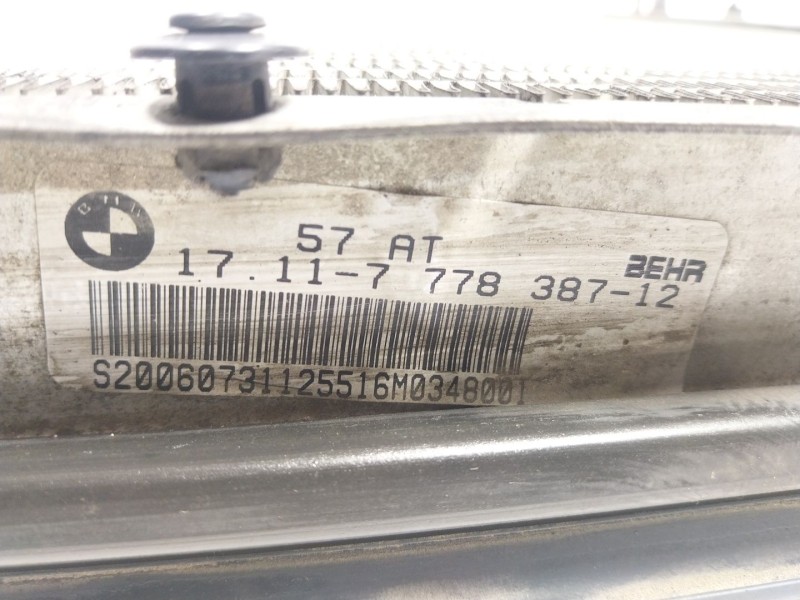 Recambio de radiador agua para bmw x5 (e53) 3.0 turbodiesel cat referencia OEM IAM 17101439101 77838712 