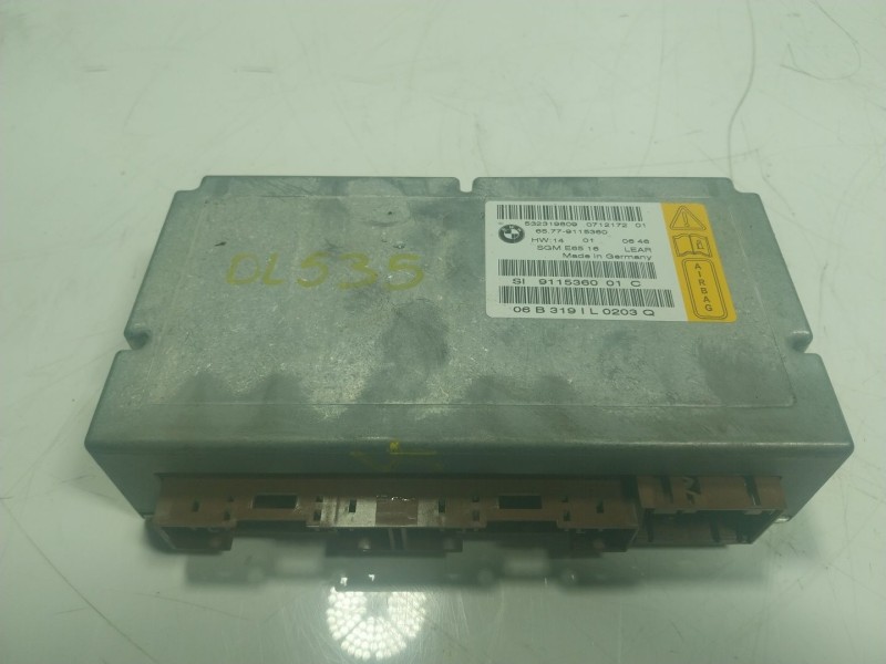 Recambio de centralita airbag para bmw serie 7 (e65/e66) 730ld referencia OEM IAM 65779149934 532319809 