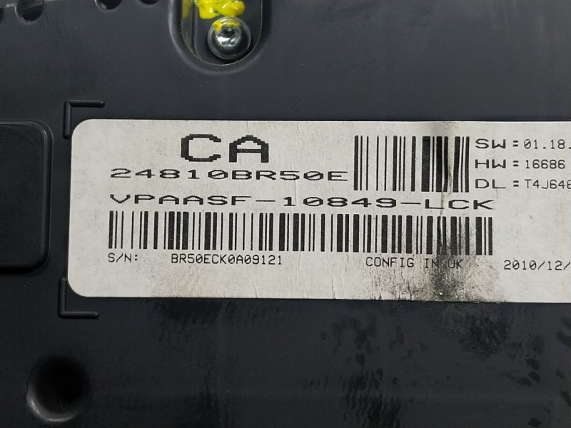Recambio de cuadro instrumentos para nissan qashqai (j10) 1.5 turbodiesel cat referencia OEM IAM  24810BR50E 