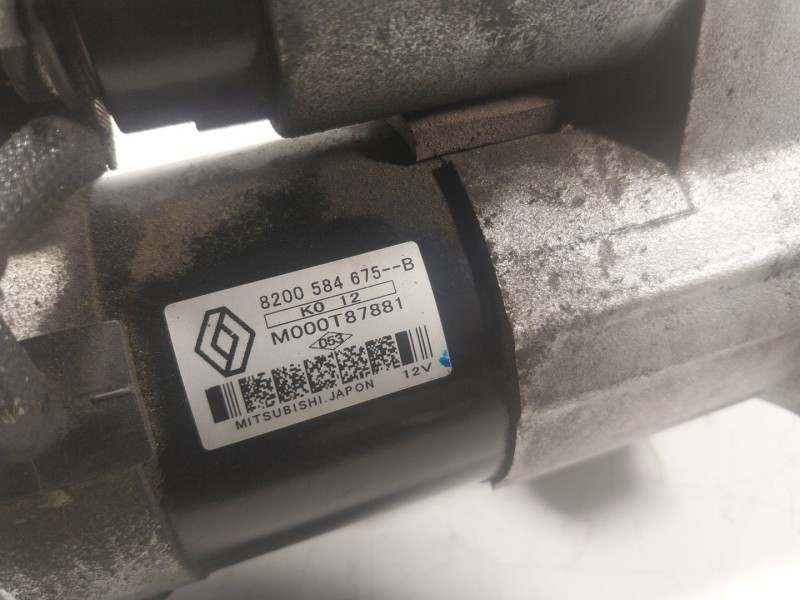 Recambio de motor arranque para nissan qashqai (j10) 1.5 turbodiesel cat referencia OEM IAM  8200584675B 