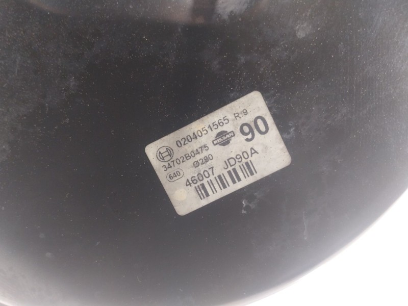 Recambio de servofreno para nissan qashqai (j10) 1.5 turbodiesel cat referencia OEM IAM  34702B0475 