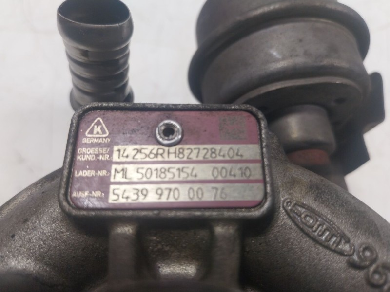 Recambio de turbocompresor para nissan qashqai (j10) 1.5 turbodiesel cat referencia OEM IAM  54399700076 