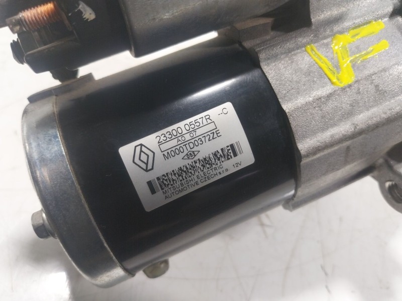 Recambio de motor arranque para dacia sandero 0.9 tce cat referencia OEM IAM  233000557R 