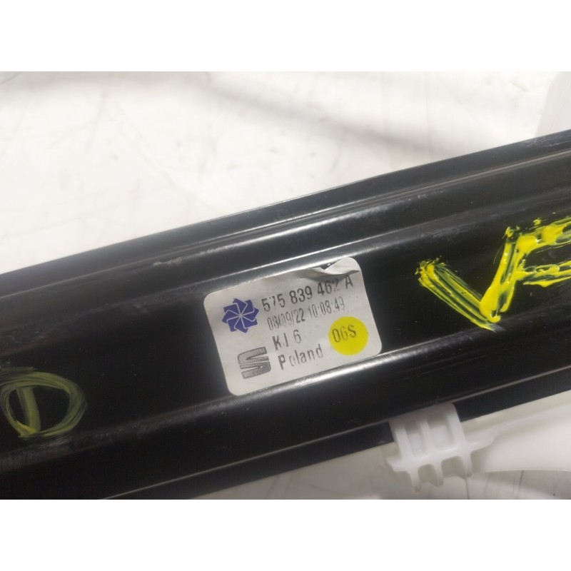 Recambio de elevalunas trasero derecho para seat ateca (kh7) 1.5 16v tsi act referencia OEM IAM  575839462A 
