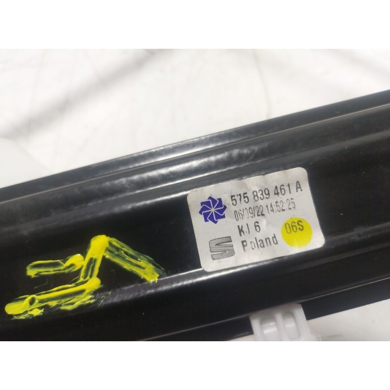 Recambio de elevalunas trasero izquierdo para seat ateca (kh7) 1.5 16v tsi act referencia OEM IAM  575839461A 