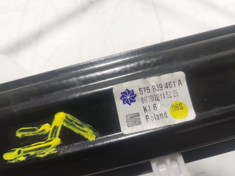 Recambio de elevalunas trasero izquierdo para seat ateca (kh7) 1.5 16v tsi act referencia OEM IAM  575839461A 