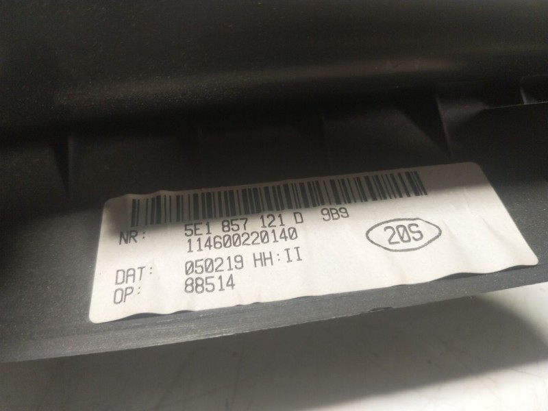 Recambio de guantera para skoda octavia iii combi (5e5, 5e6) 2.0 tdi referencia OEM IAM  5E1857121D 