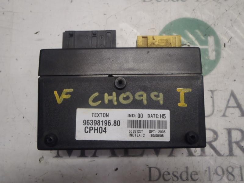 Recambio de modulo electronico para citroën jumpy hdi110 club combi (7 sitze) referencia OEM IAM   