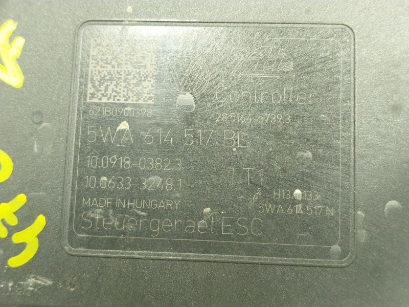 Recambio de abs para volkswagen golf viii (cd1) 2.0 tdi referencia OEM IAM  5WA614517 