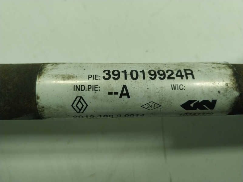 Recambio de transmision izquierda para dacia lodgy 1.6 sce cat bivalent. gasolina / lpg referencia OEM IAM  391019924R 