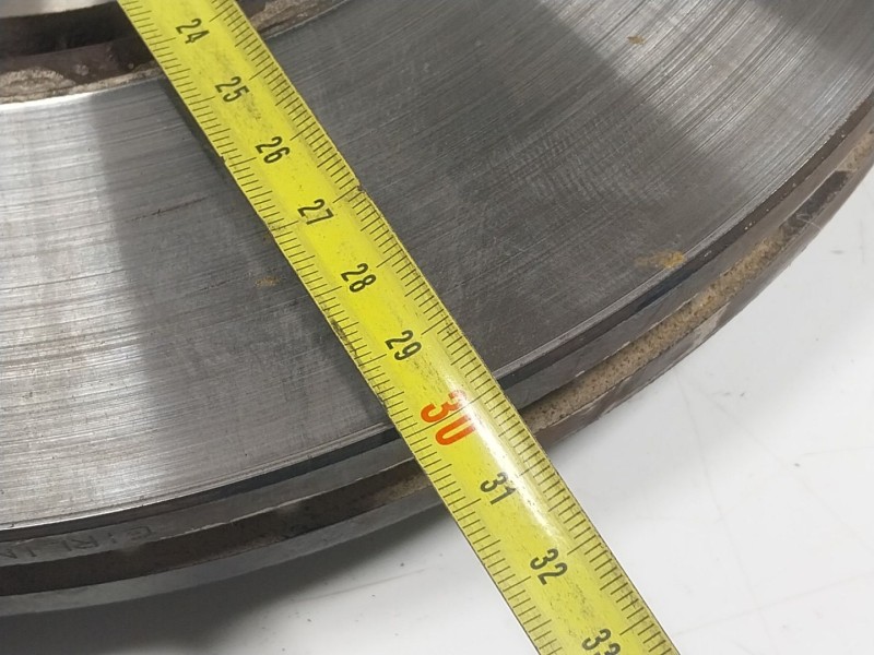 Recambio de disco freno delantero para kia carens iv 1.7 crdi referencia OEM IAM   