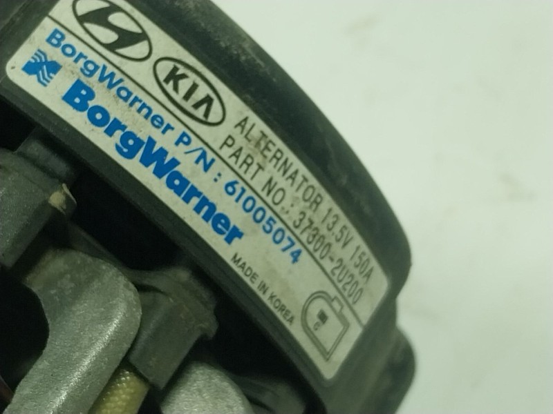 Recambio de alternador para kia stonic (ybcuv) 1.6 crdi cat referencia OEM IAM 373002U200 373002U200 