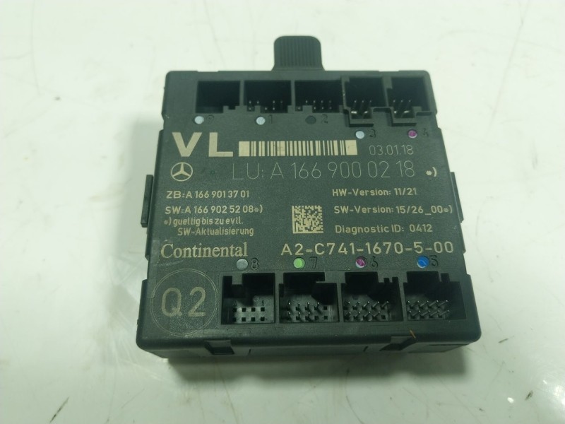 Recambio de modulo electronico para mercedes-benz clase gla (x156) gla 180 (156.942) referencia OEM IAM  A1669000218 