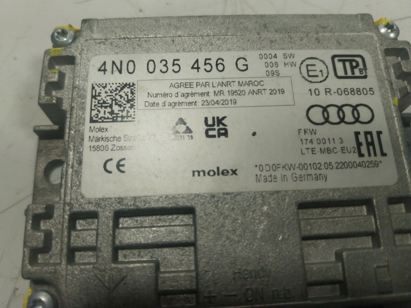 Recambio de modulo electronico para cupra leon sportstourer (kl8) 1.4 tsi phev referencia OEM IAM  4N0035456G 