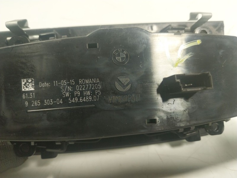 Recambio de mando luces para bmw 3 touring (f31) 316 d referencia OEM IAM  926530304 