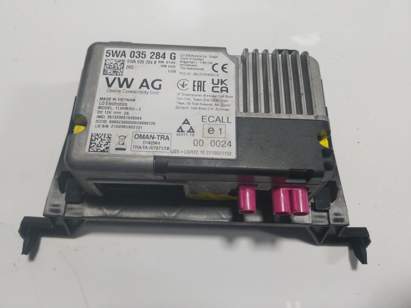 Recambio de modulo electronico para volkswagen t-cross (c11, d31) 1.0 tsi referencia OEM IAM  5WA035284G 