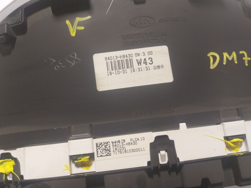 Recambio de cuadro instrumentos para kia stonic (ybcuv) 1.6 crdi cat referencia OEM IAM 94013H8430 94013H8430 