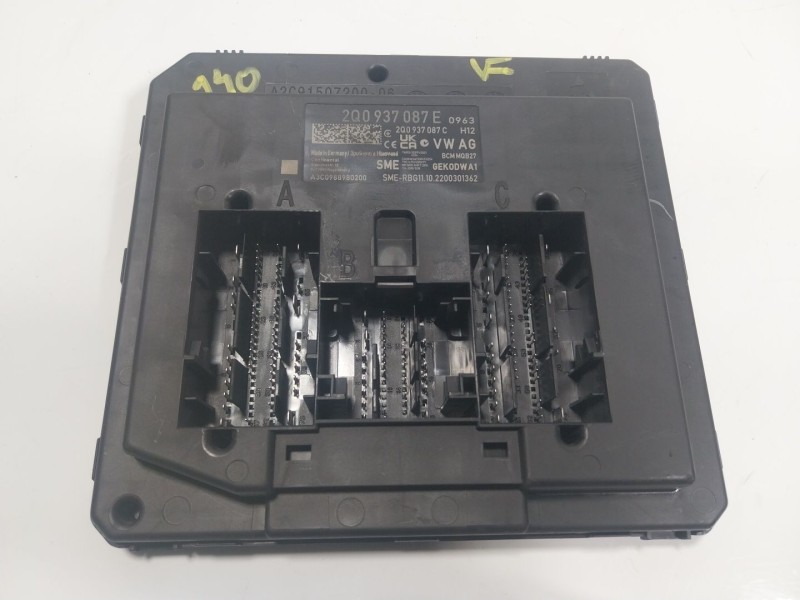 Recambio de modulo electronico para volkswagen t-cross (c11, d31) 1.0 tsi referencia OEM IAM  2Q0937087E 